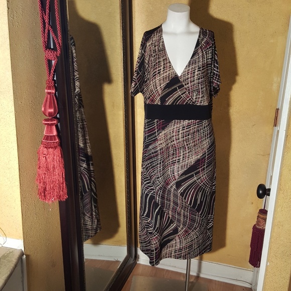 Massimo Dresses & Skirts - Massimo pattern design dress women plus16/…